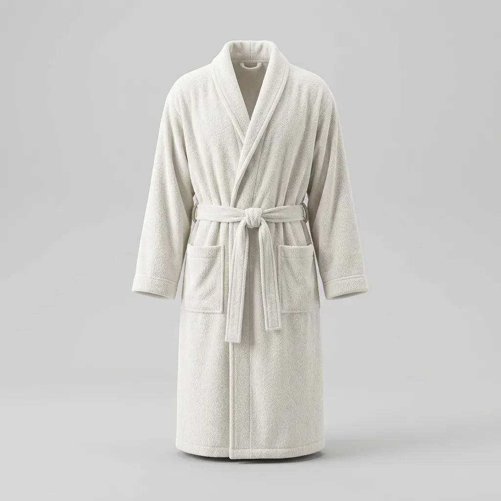 Hanging bathrobe