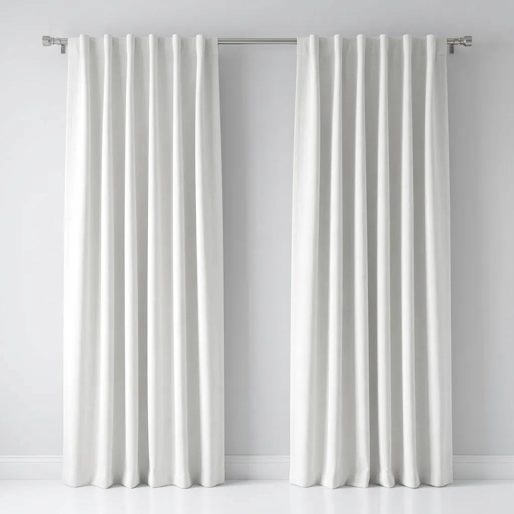 Double-panel curtain